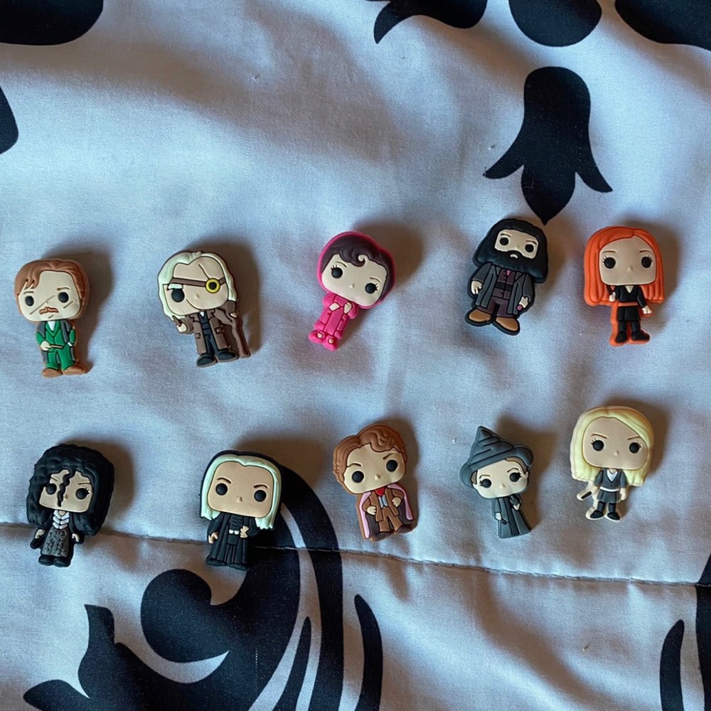 Harry Potter croc jibitz pins